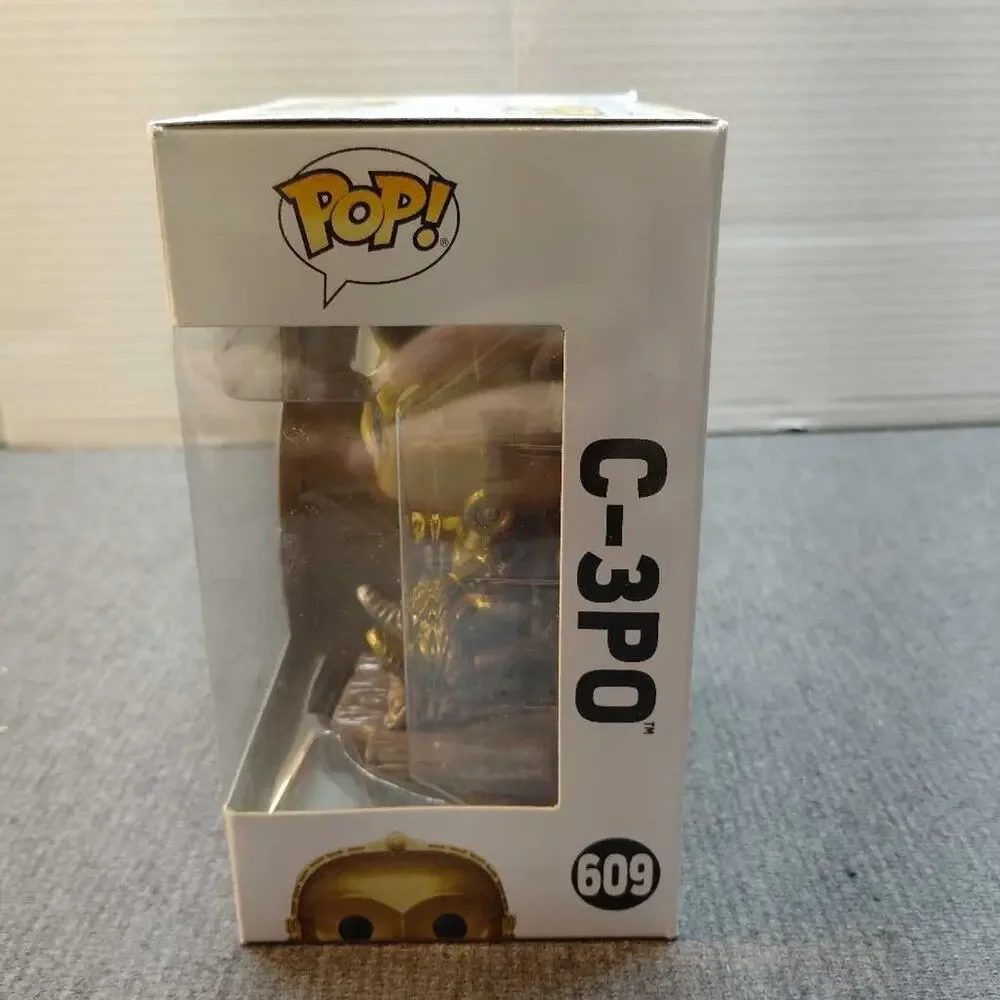 Funko Pop Star Wars C-3PO #609 Return of the Jedi Bobble Head Figure New